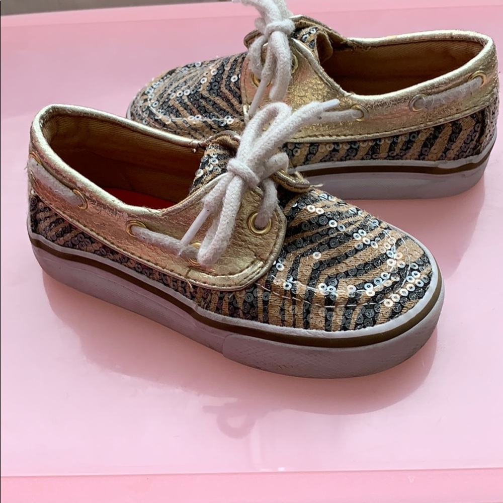 Sequined Loafers (Toddler Girl)